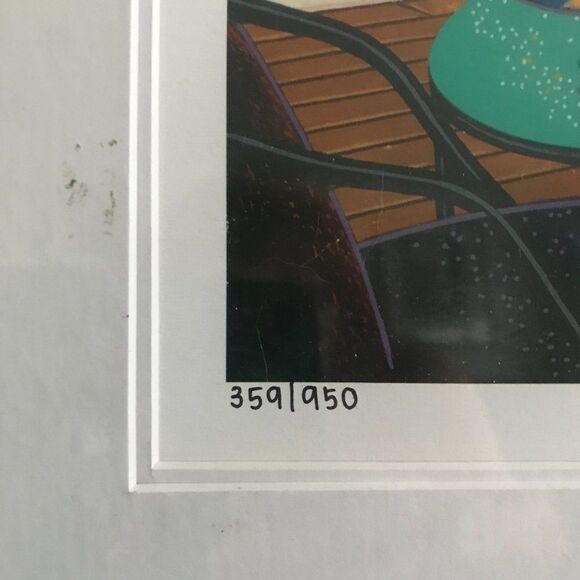 "Interior with Cocteau" by Francois Ledan (Franch) - Picture 4 of 7